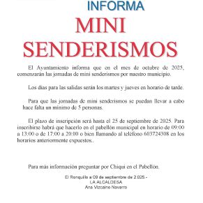 Mini Senderismos Bando