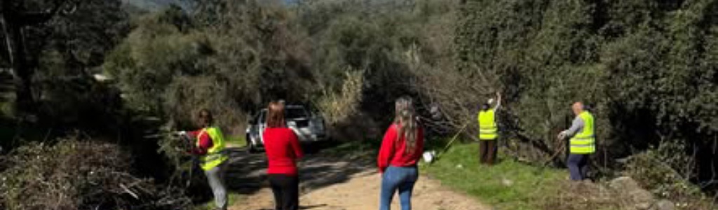 Acondicionamiento y limpieza del Camino de la Fundición