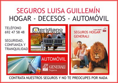 Anuncio Seguros Luisa Guillemín