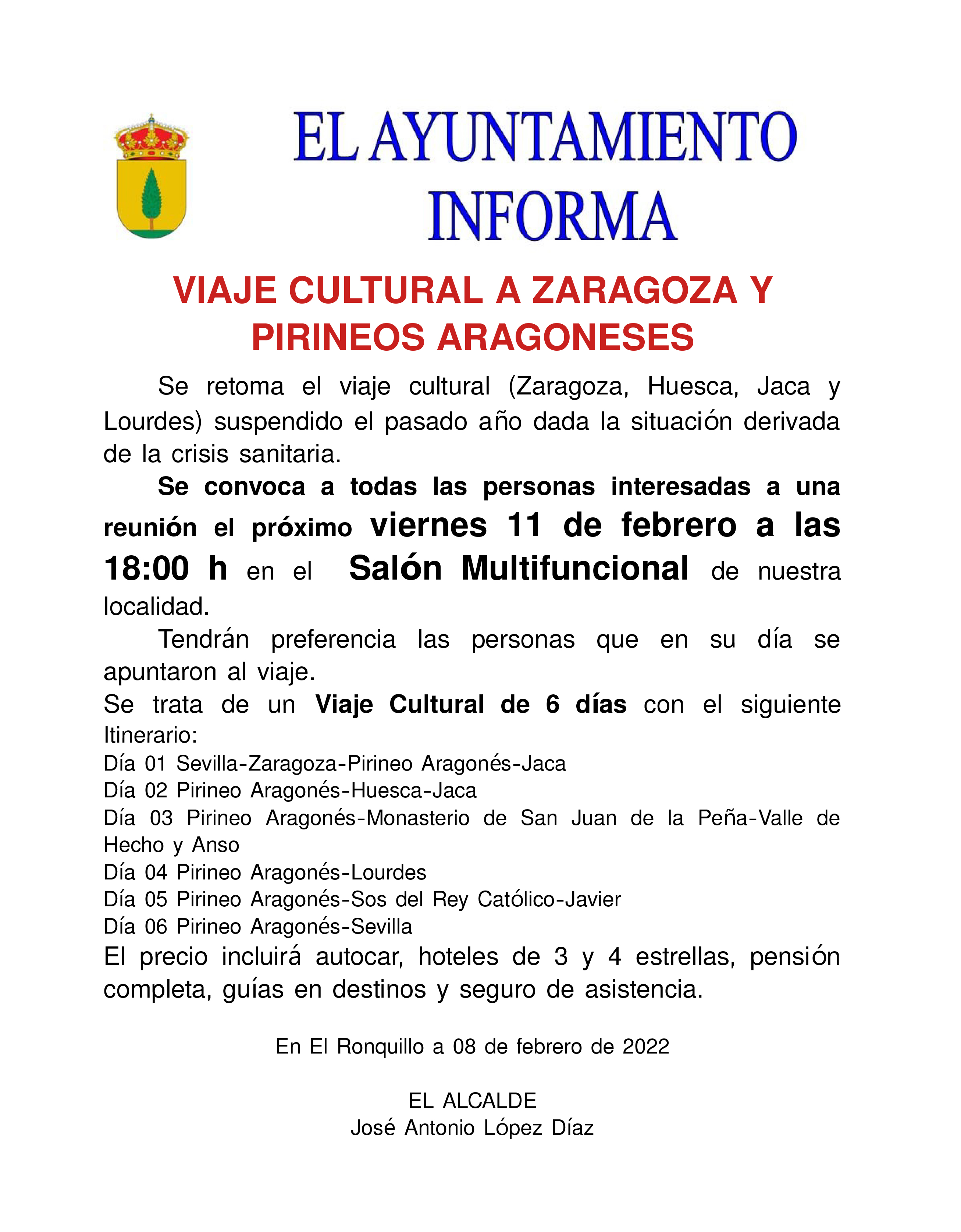 Bando viaje cultural