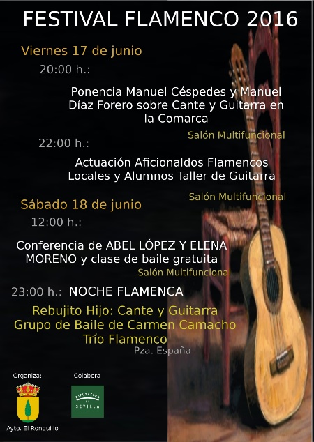 Cartel Flamenco dip 16