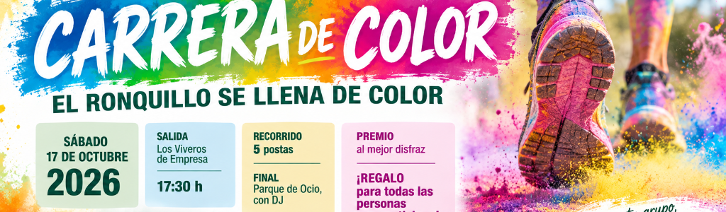¡EL RONQUILLO SE LLENA DE COLOR!