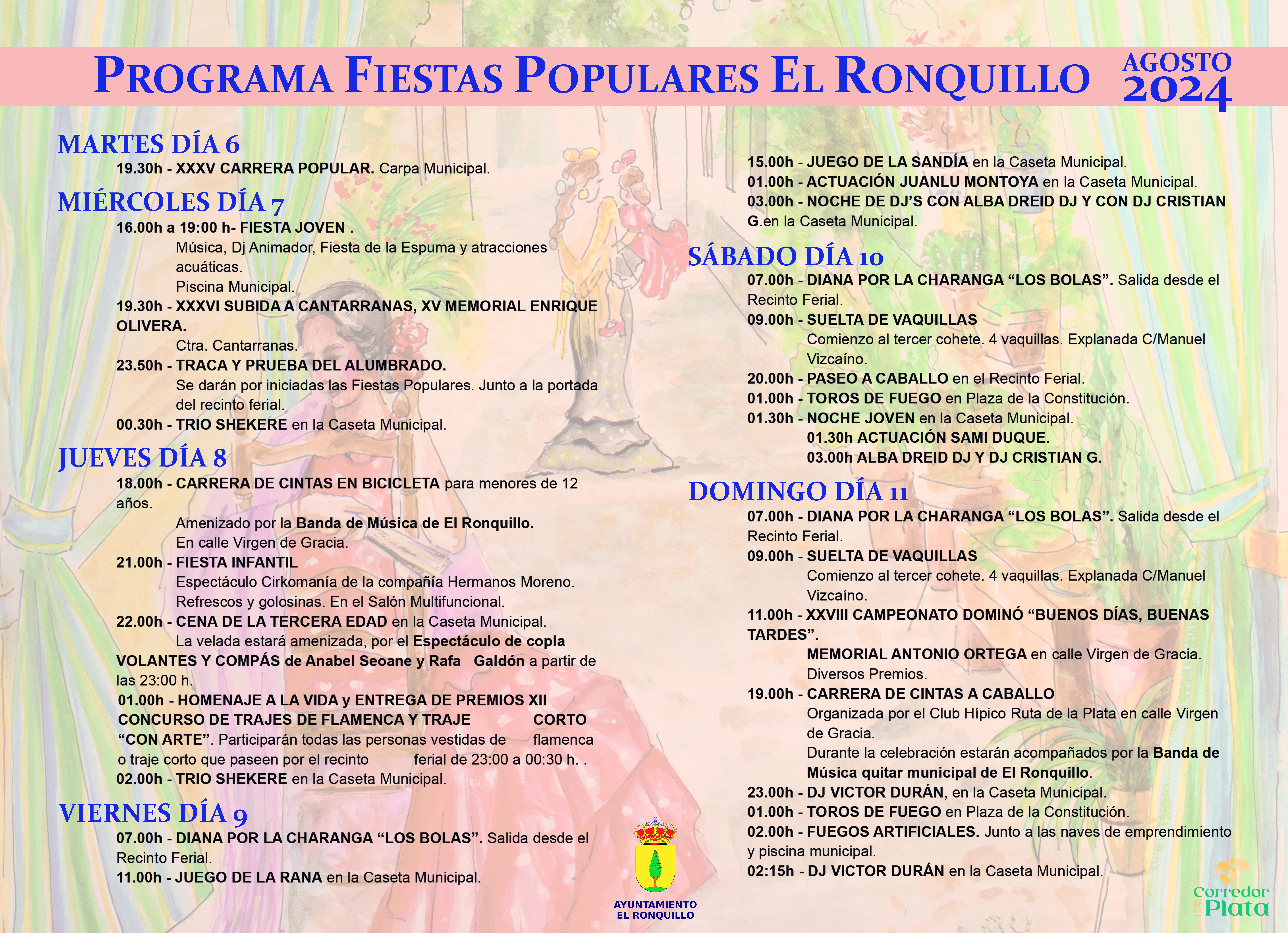 Programa Feria El Ronquillo 2024