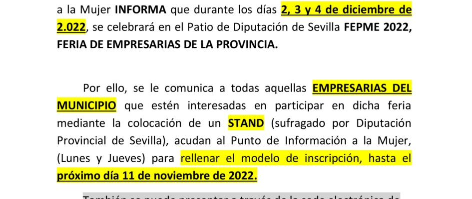 bando FEPME 2022 ronq