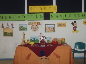 mercadillo navideño de proyecto ribete 2011